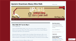 Desktop Screenshot of albanywinewalk.com